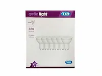 Getic-light - led-spot gu10 6-pack (100x) - afbeelding 1 van  4