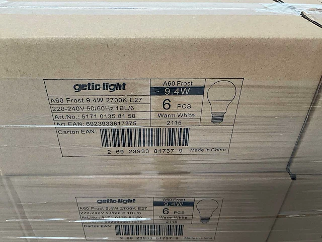 Getic light led lamp (600x) - afbeelding 4 van  5