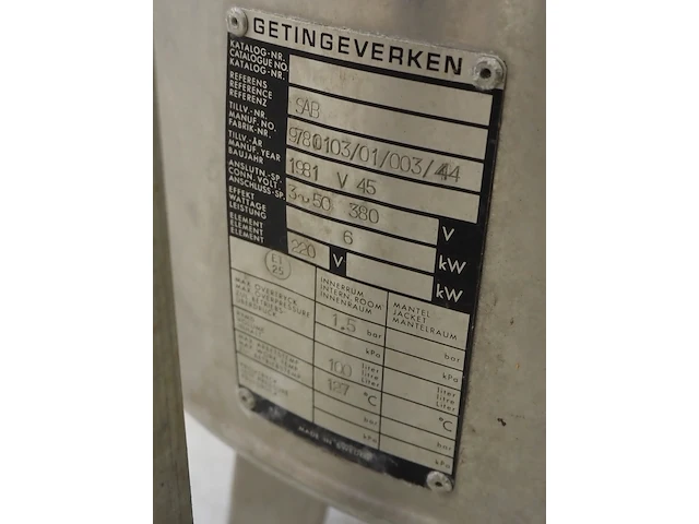 Getingeverken - afbeelding 3 van  12
