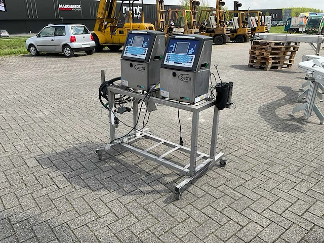 Getra videojet 1210 printer ink jet coding machine (2x) - afbeelding 1 van  11