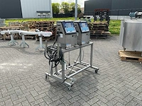 Getra videojet 1210 printer ink jet coding machine (2x) - afbeelding 4 van  11