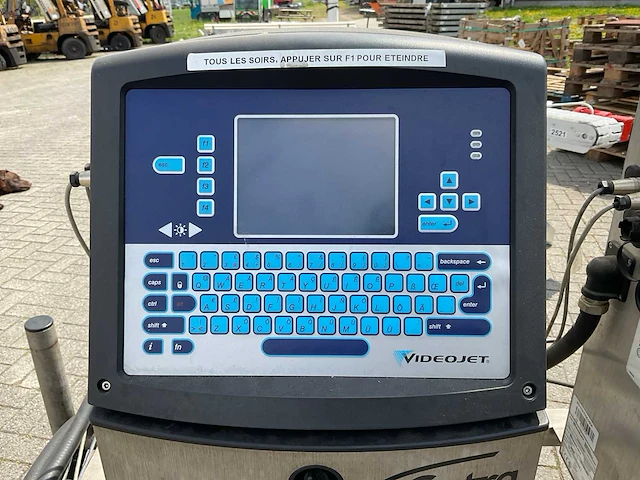 Getra videojet 1210 printer ink jet coding machine (2x) - afbeelding 8 van  11