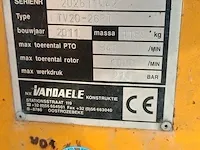 Getrokken versnipperaar vandaele, tv20-26 pt, bouwjaar 2011 - afbeelding 8 van  9