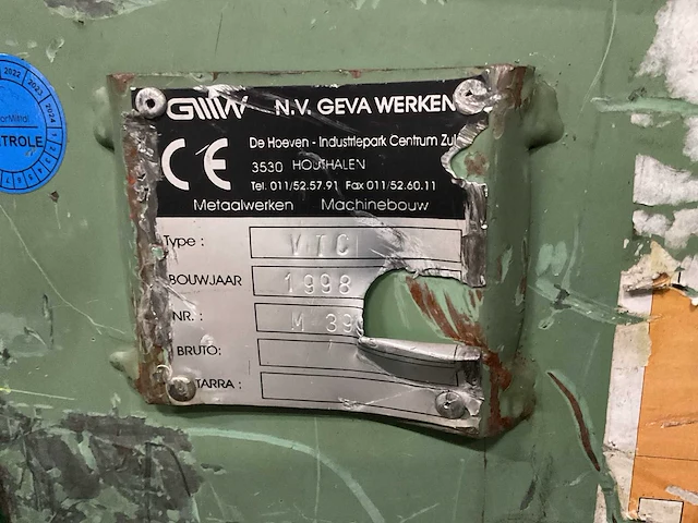 Geva werken - vtc - kiepbak met afrolsysteem - afbeelding 4 van  4