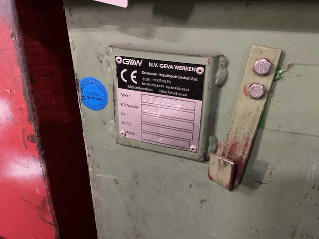 Geva werken - vtc2500 - kiepbak met afrolsysteem - afbeelding 4 van  4