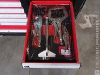 Gevulde gereedschap wagen airpress, rood - afbeelding 15 van  25