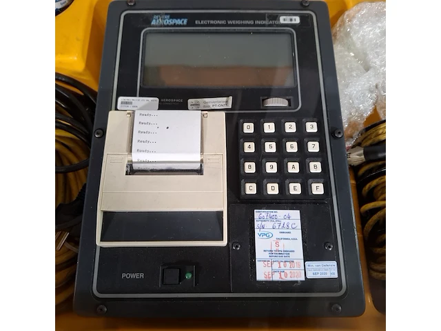 Gewicht balanceer testuitrusting, revere transducers - afbeelding 14 van  20
