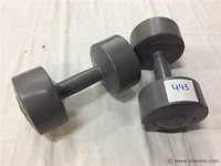 Gewichten 5kg 2stuks - afbeelding 1 van  2