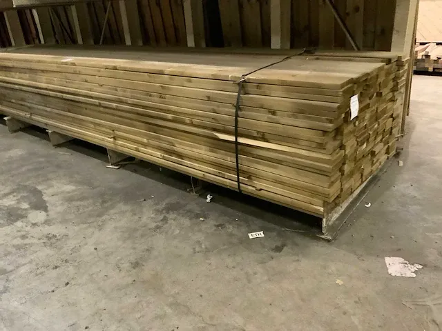 Gewolmaniseerde plank (161x) - afbeelding 3 van  4