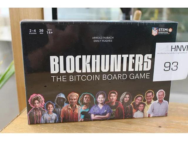 Gezelschapsspel blockhunters. - afbeelding 1 van  2