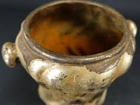 Gezilverd aardewerk pot - afbeelding 3 van  5