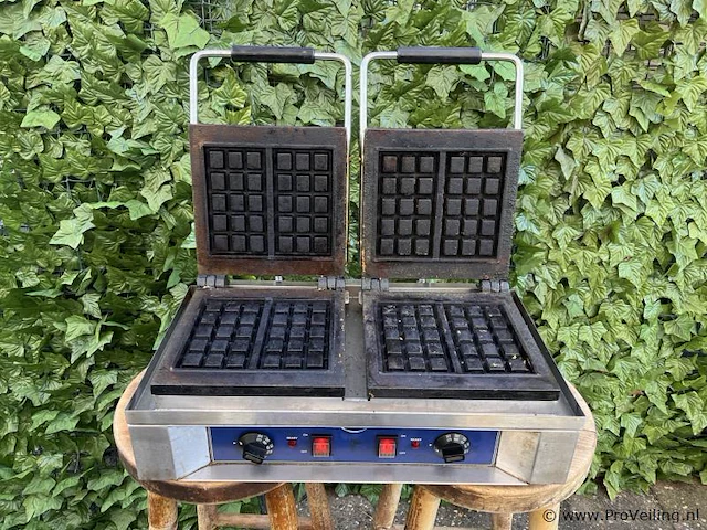 Ggg dubbele wafel ijzer - afbeelding 2 van  4