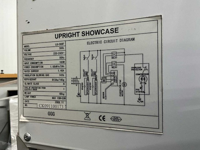 Ggg lg-300f glasdeur koelkast - afbeelding 8 van  9