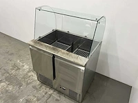 Ggm gastro - sas98rg - koelwerkbank saladette - afbeelding 1 van  7