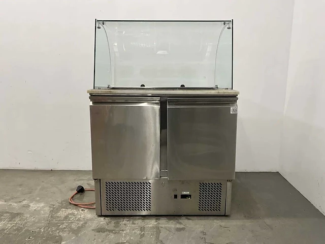 Ggm gastro - sas98rg - koelwerkbank saladette - afbeelding 3 van  7
