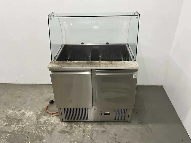 Ggm gastro - sas98rg - koelwerkbank saladette - afbeelding 7 van  7