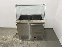 Ggm gastro - sas98rg - koelwerkbank saladette - afbeelding 7 van  7