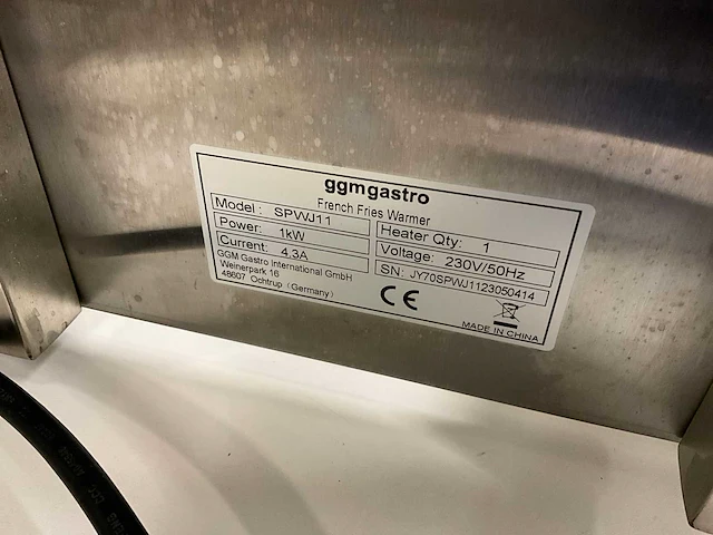 Ggm gastro - spwj11 - 1/1 gn warmtebrug - afbeelding 11 van  11