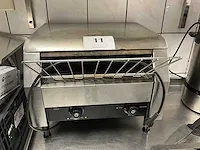 Ggm gastro dtkb300 conveyor toaster - afbeelding 1 van  4
