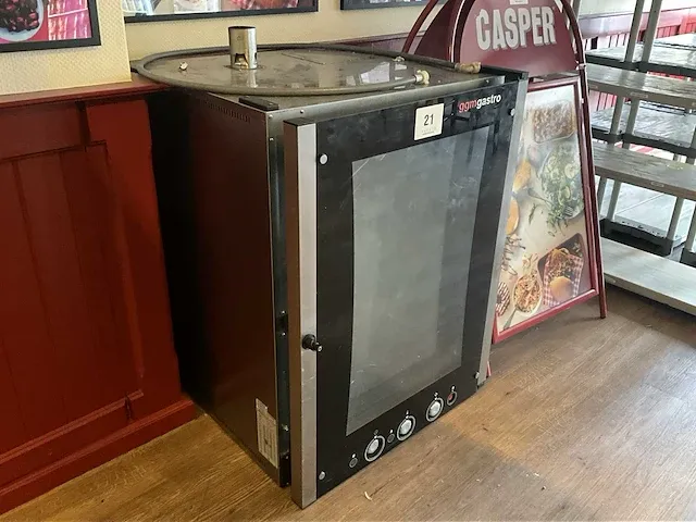 Ggm gastro easy 10 gas combisteamer - afbeelding 1 van  6