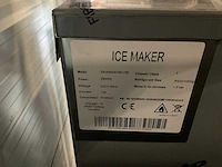 Ggm gastro ekw450fvb175f ijsblokjesmachine met opslagbunker - afbeelding 4 van  5