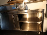 Ggm gastro horeca-kast - 200x60x87cm - afbeelding 3 van  4