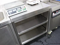 Ggm gastro horeca kast, rvs - 80x61x98cm - afbeelding 2 van  3