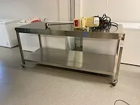 Ggm gastro rvs werktafel - afbeelding 1 van  6
