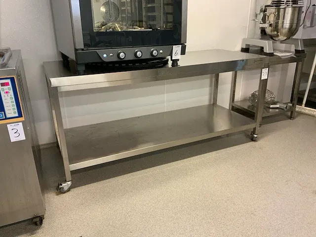 Ggm gastro rvs werktafel - afbeelding 2 van  6
