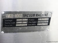 Ggm gastro vacuummachine type vmkh-4002 - afbeelding 3 van  6