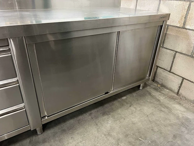 Ggm gastro werktafel met onderkast - afbeelding 4 van  6