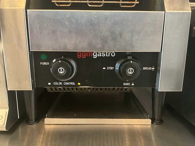 Ggmgastro dtkb200 conveyor toaster - afbeelding 2 van  4