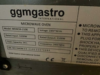 Ggmgastro mdm34-2100 magnetron - afbeelding 3 van  3