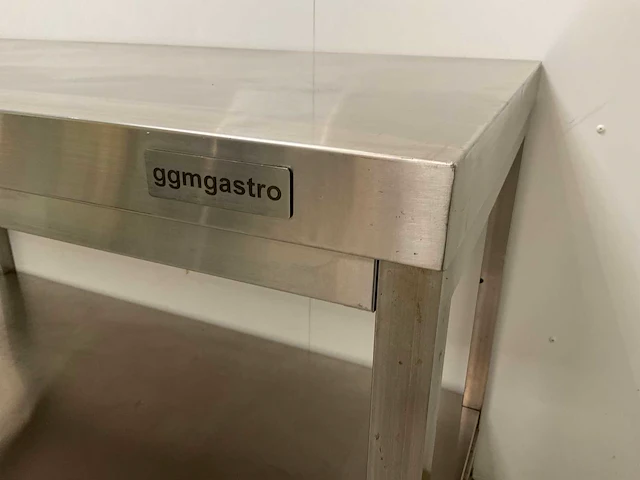 Ggmgastro mobiele rvs werktafel - afbeelding 3 van  4