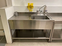 Ggmgastro spoeltafel met onderschap