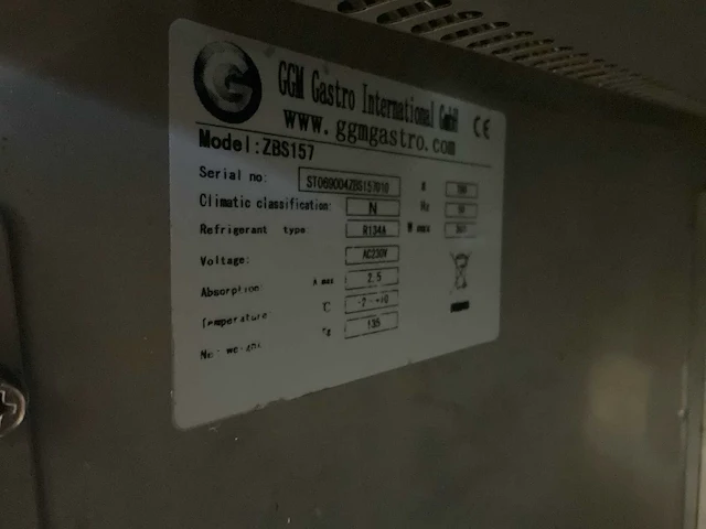 Ggmgastro zbs157 voorbereidingstafel - 1 deur & 2 laden - voor 7x gn 1/3 - afbeelding 10 van  10