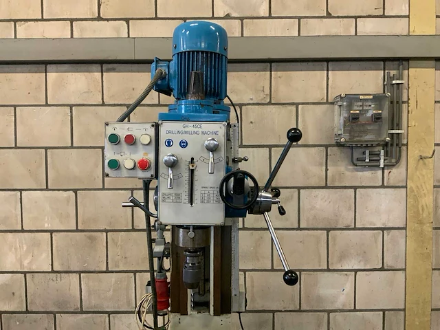 Gh-45ce verticale tafelfrees / boormachine - afbeelding 4 van  9