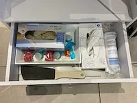 Gharieni quantus40t pedicuremotor op verrijdbaar meubel - afbeelding 2 van  10