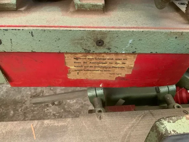 Ghermandi modena bandschuurmachine - afbeelding 8 van  10