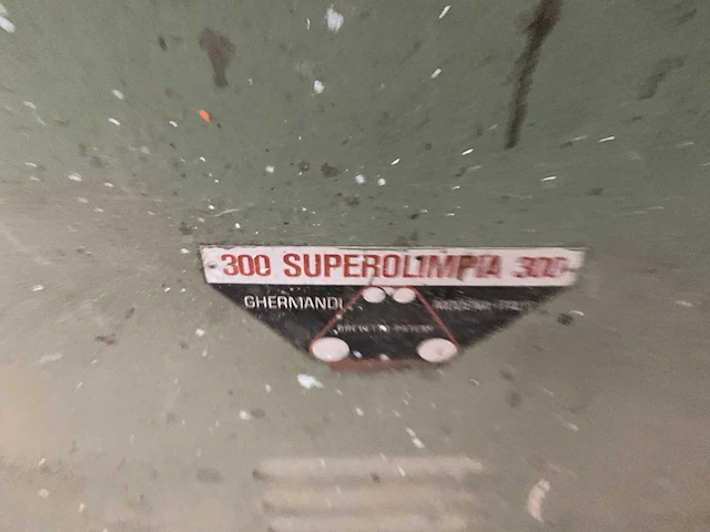 Ghermandi superolimpia 300 bandschuurmachine - afbeelding 2 van  11