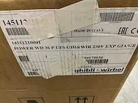 Ghibili & wirbel nat droog zuiger wd36 p ufs industriële stofzuiger - afbeelding 15 van  16