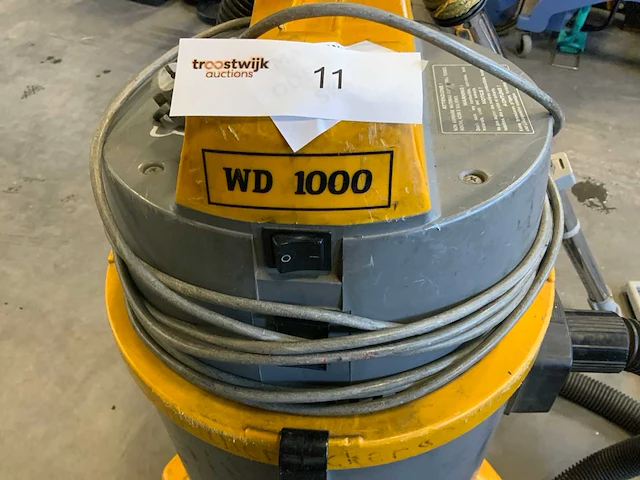 Ghibli wd 1000 industriële stofzuiger - afbeelding 5 van  6