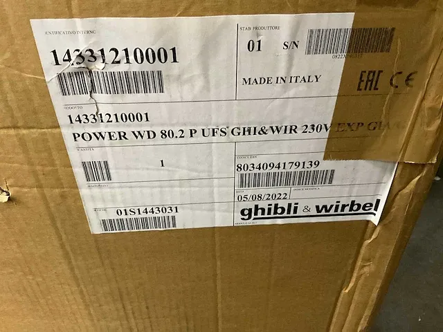 Ghibli & wirbel nat droog zuiger industriële stofzuiger - afbeelding 8 van  15