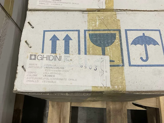 Ghidini aova1105/ob wandlamp (4x) - afbeelding 4 van  6