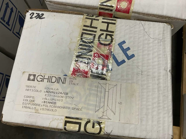 Ghidini aova1124 buitenlamp sokkel (7x) - afbeelding 8 van  9