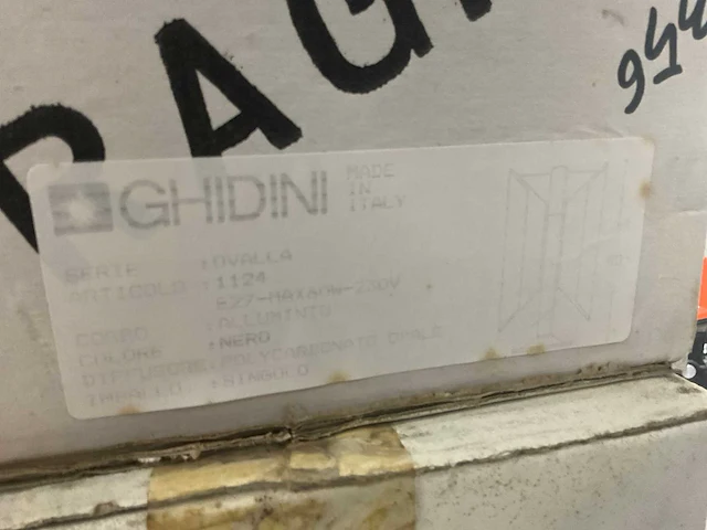 Ghidini aova1124/ buitenlantaarn sokkel (10x) - afbeelding 2 van  6