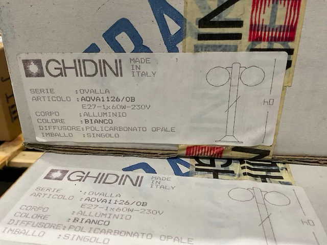 Ghidini aova1126 buitenlamp (8x) - afbeelding 7 van  9