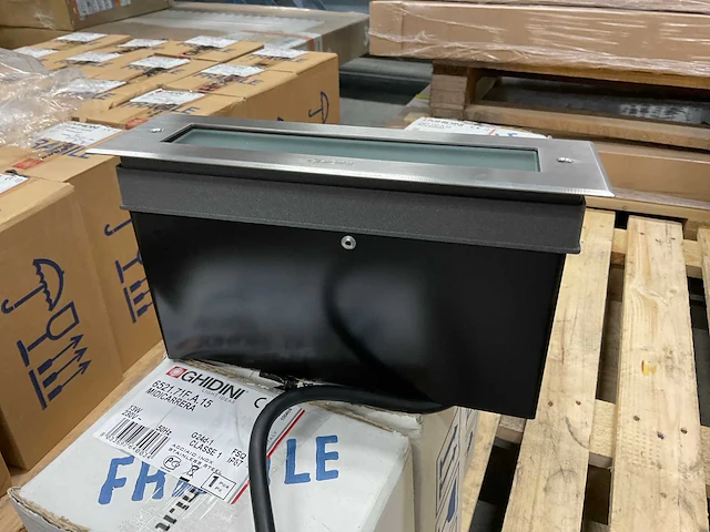 Ghidini rvs vloerlamp 13w (6x) - afbeelding 3 van  9