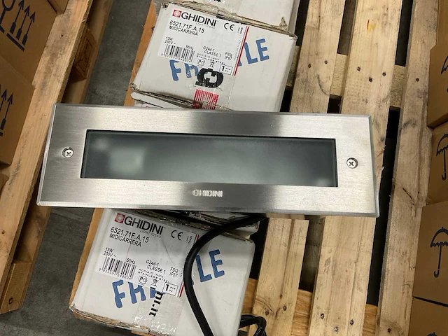 Ghidini rvs vloerlamp 13w (6x) - afbeelding 4 van  9