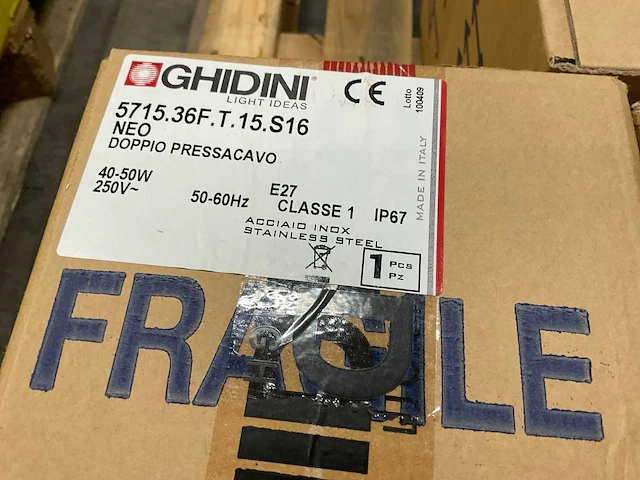 Ghidini rvs vloerlamp (7x) - afbeelding 10 van  13